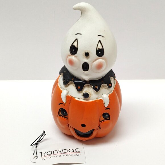Johanna parker Halloween Peek A Boo Ghost in Pumpkin - Picture 1 of 7